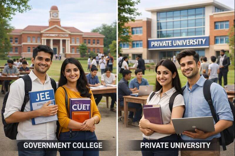 Government vs Private Colleges in India